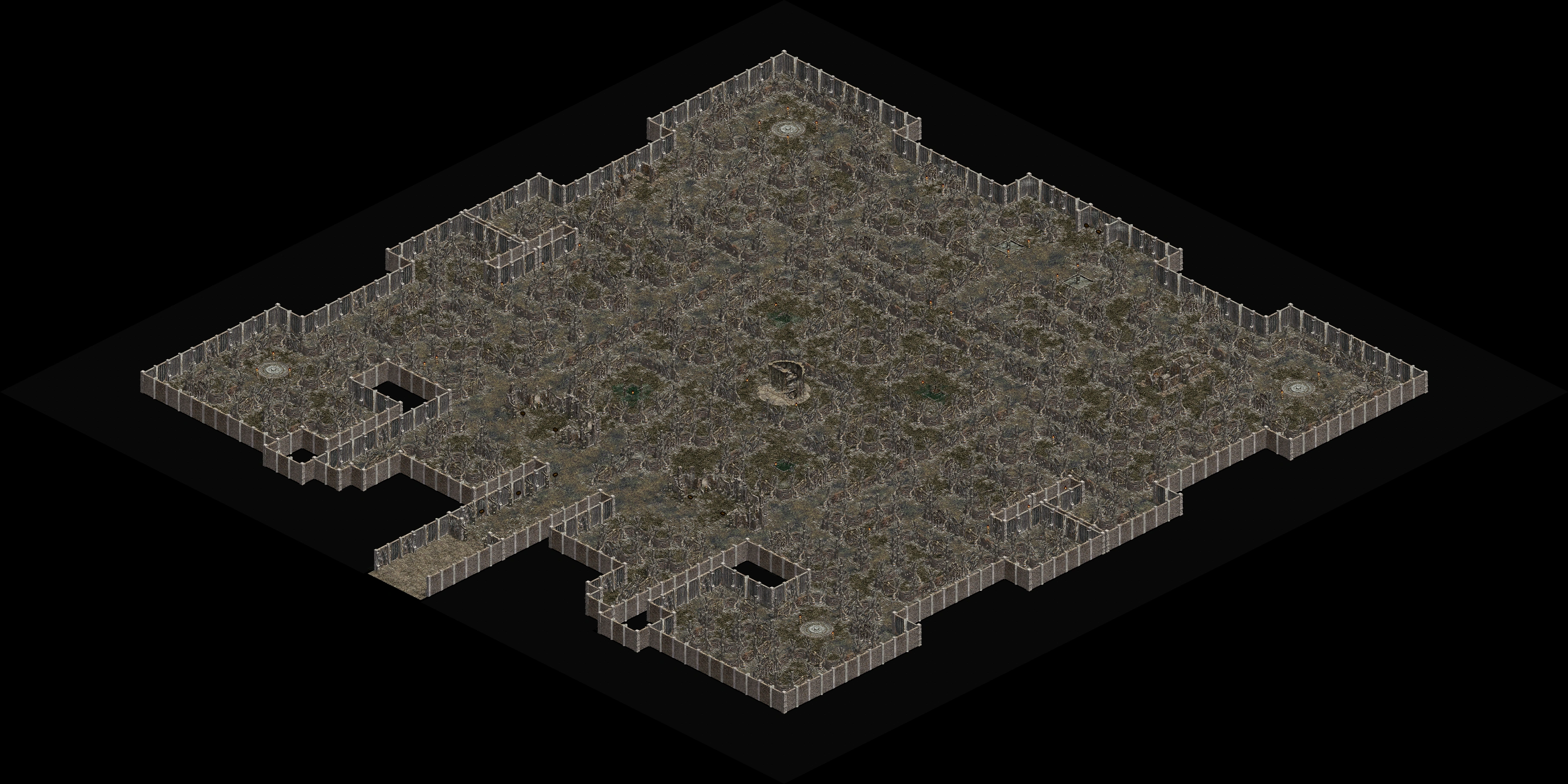 Tower of Arrogance 1f map