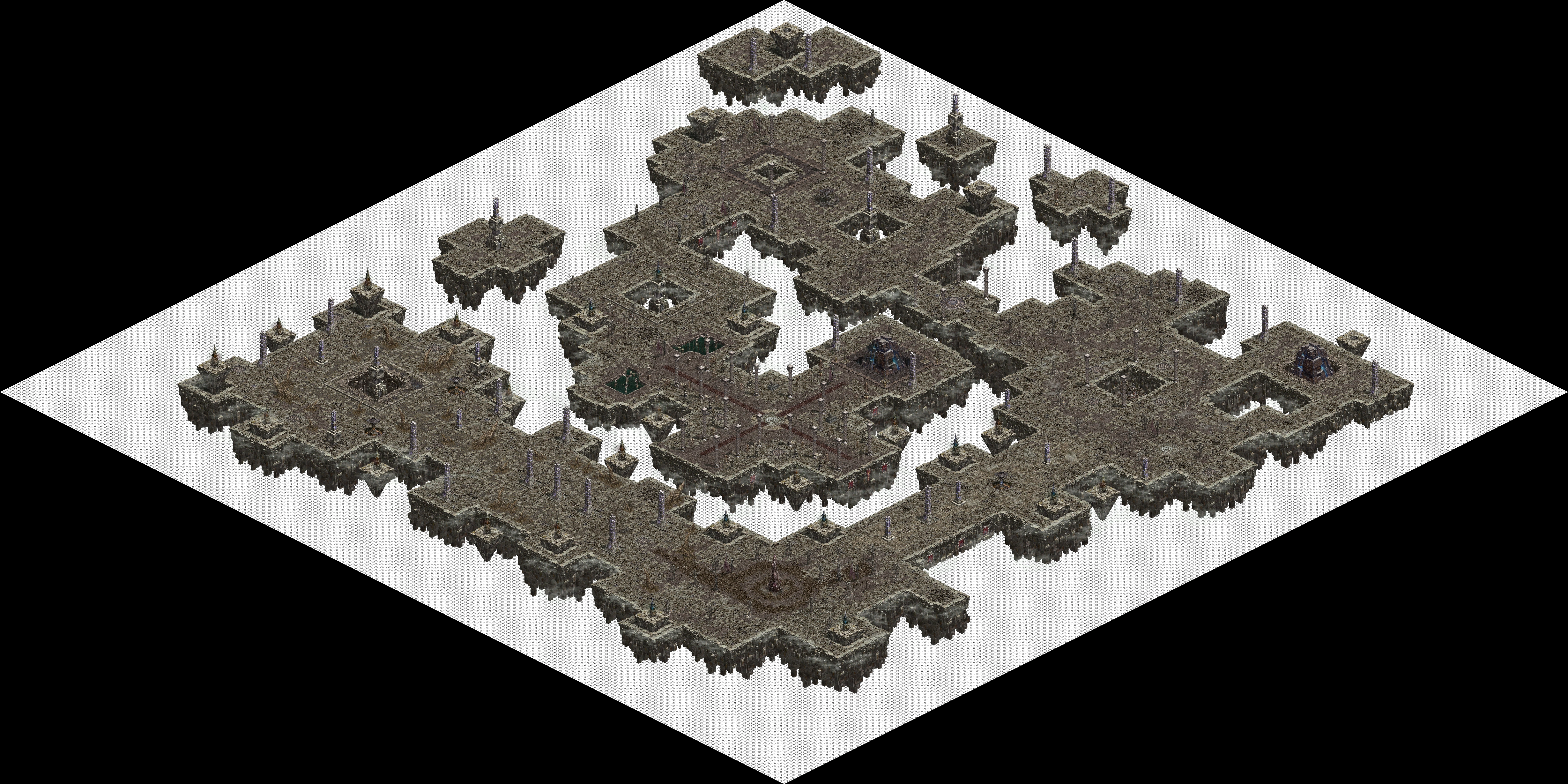 Tower of Arrogance Top Floor map