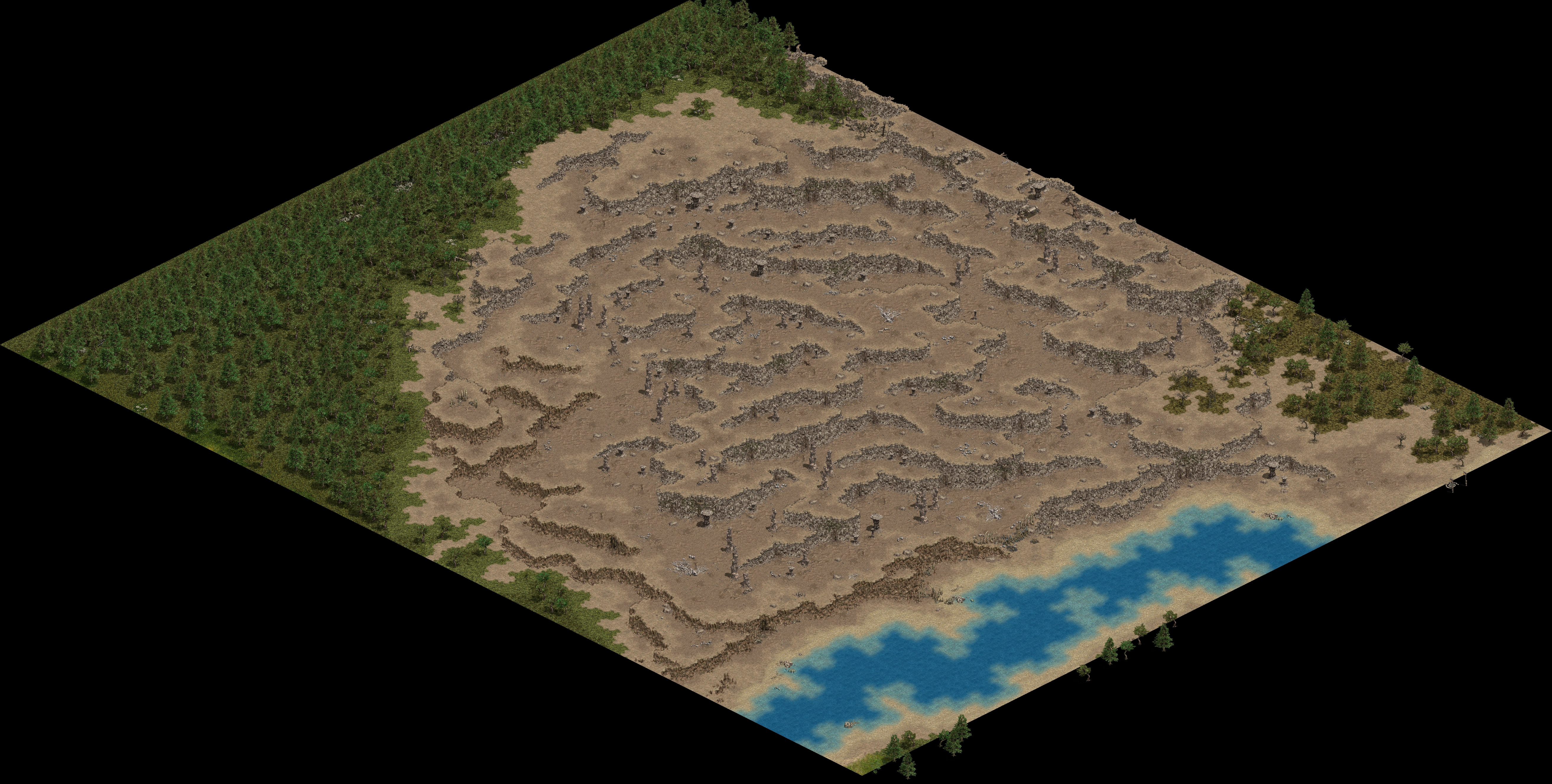 Earth Dragon Nest map