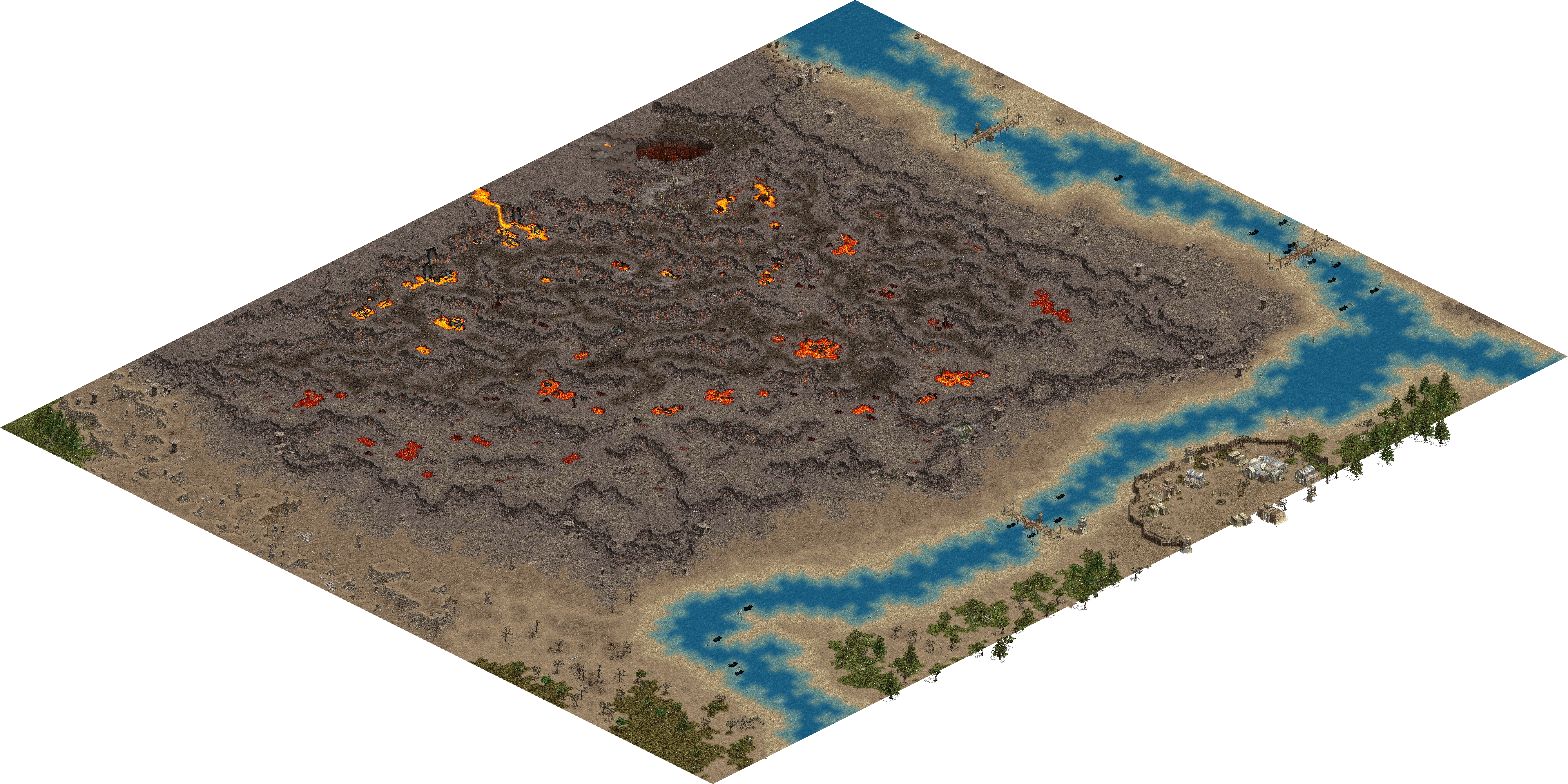 Fire Dragon Nest map