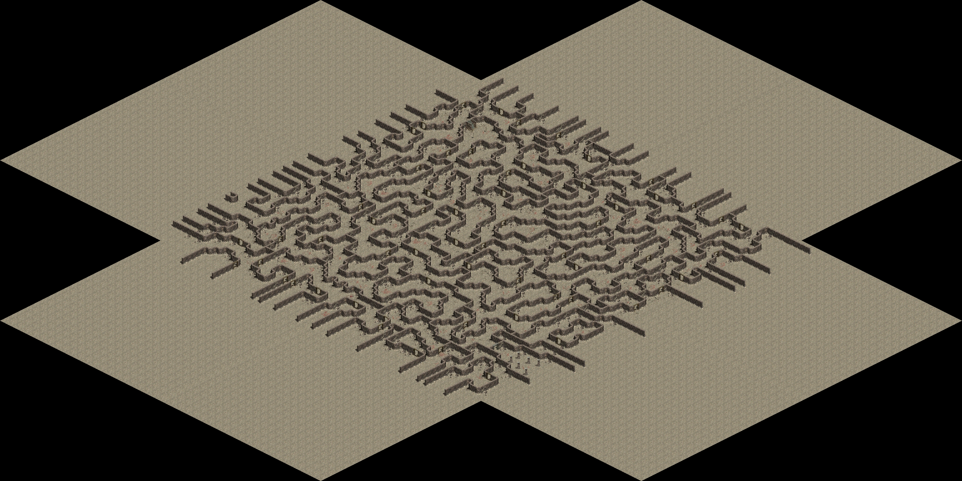 Sakura Dungeon 1f map