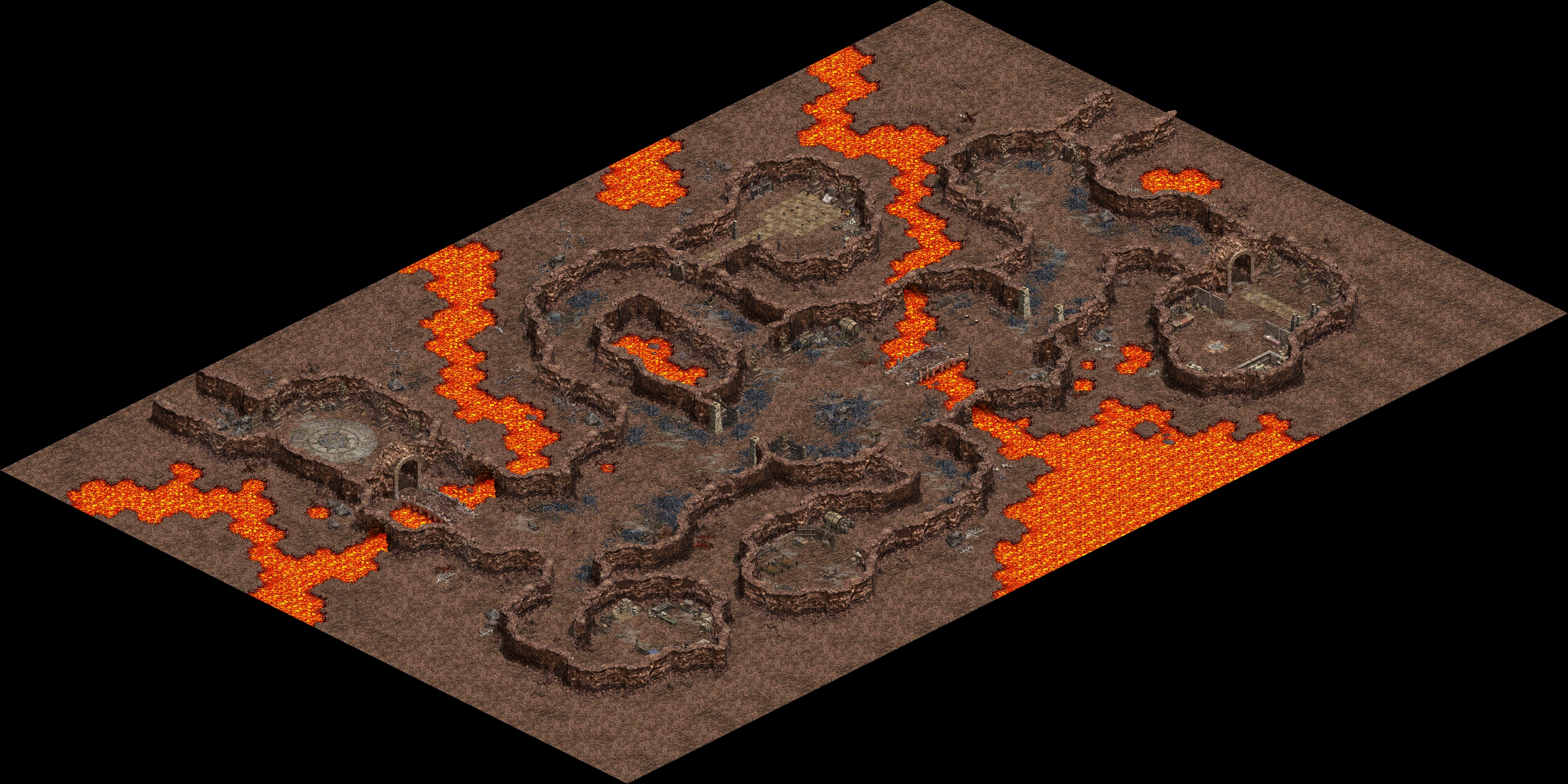Dwarven Mine map