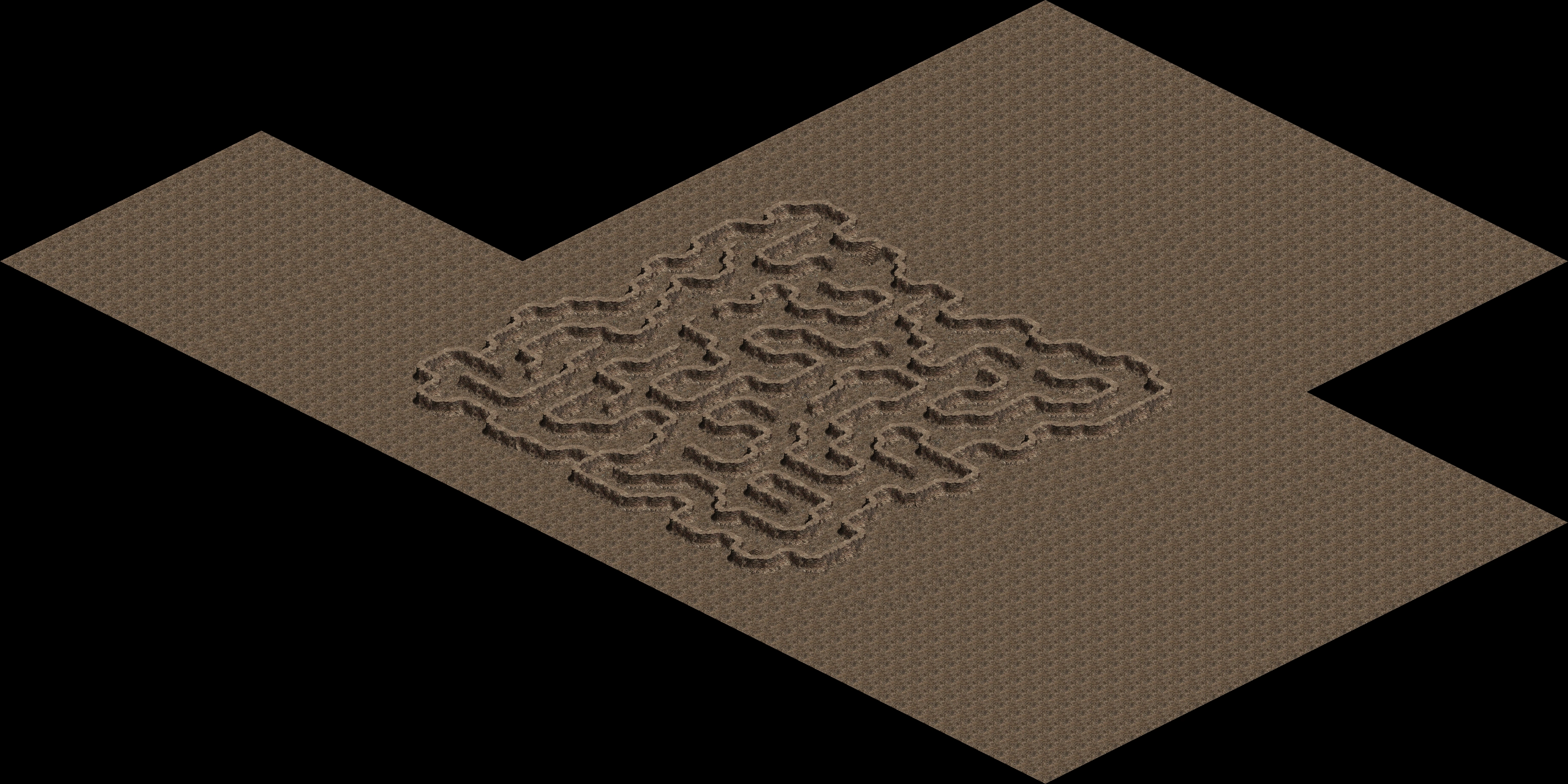 Silver Knight Training Cave 2f map