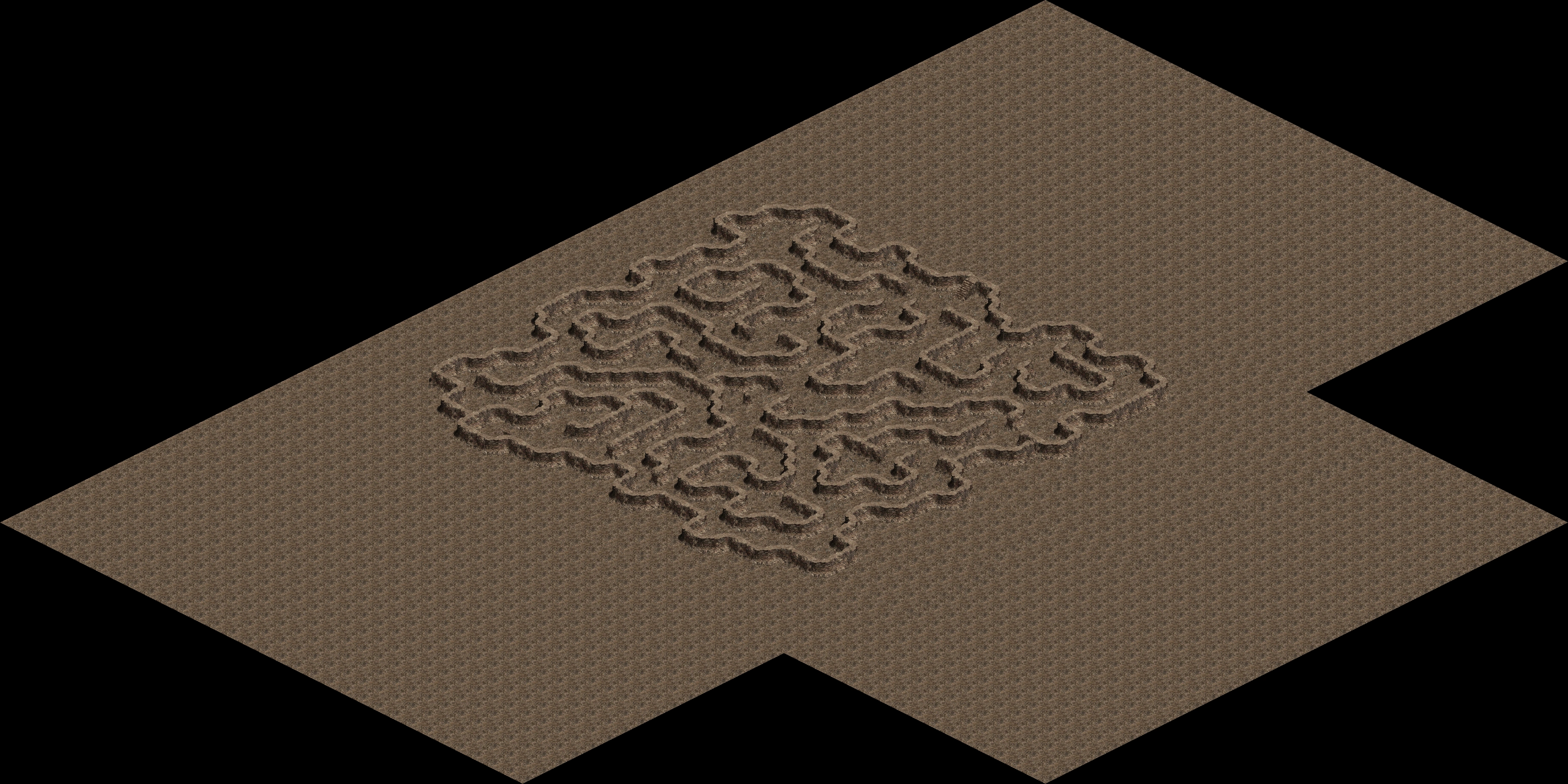 Silver Knight Training Cave 3f map