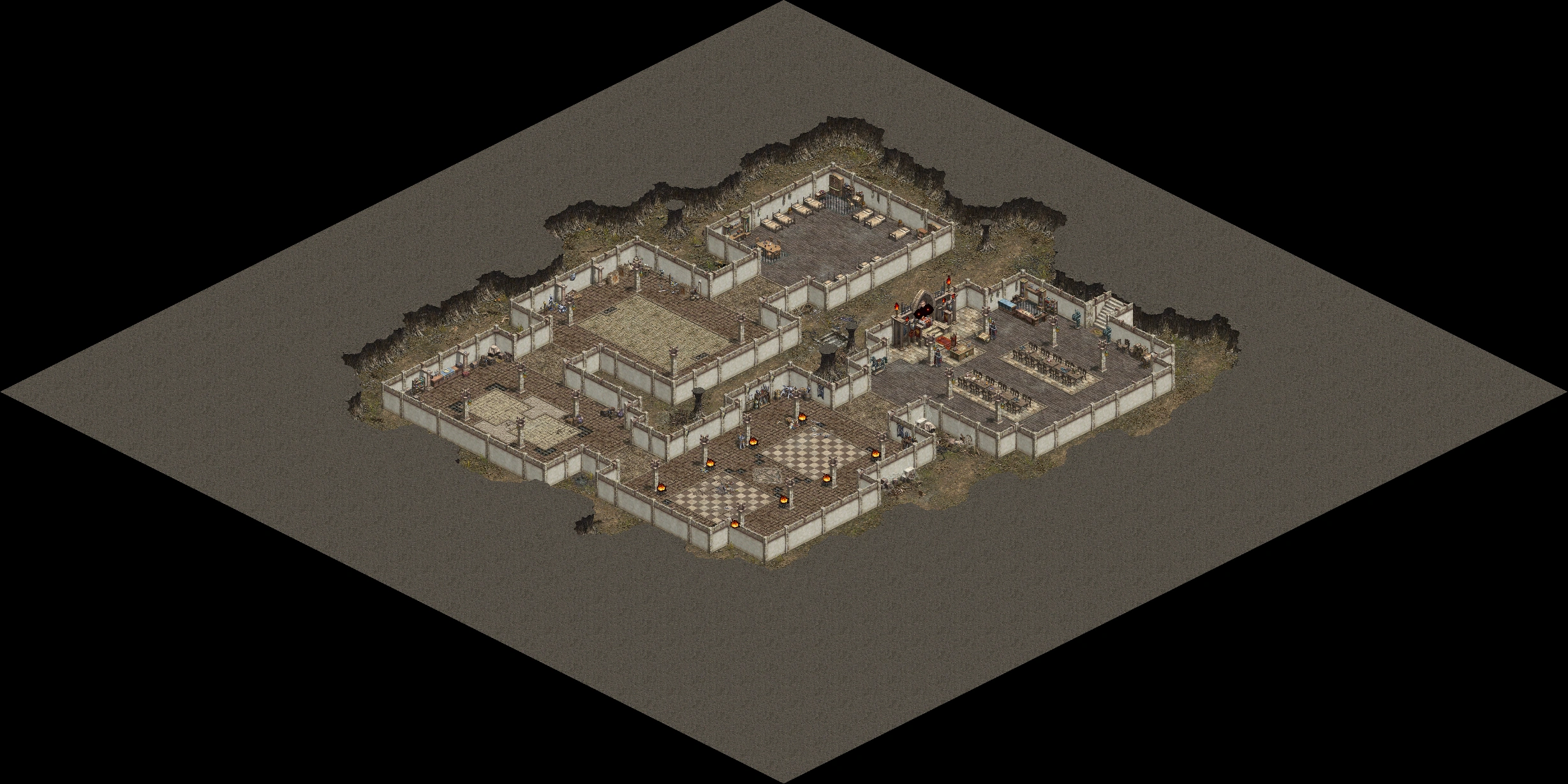 Red Knights Training Center map