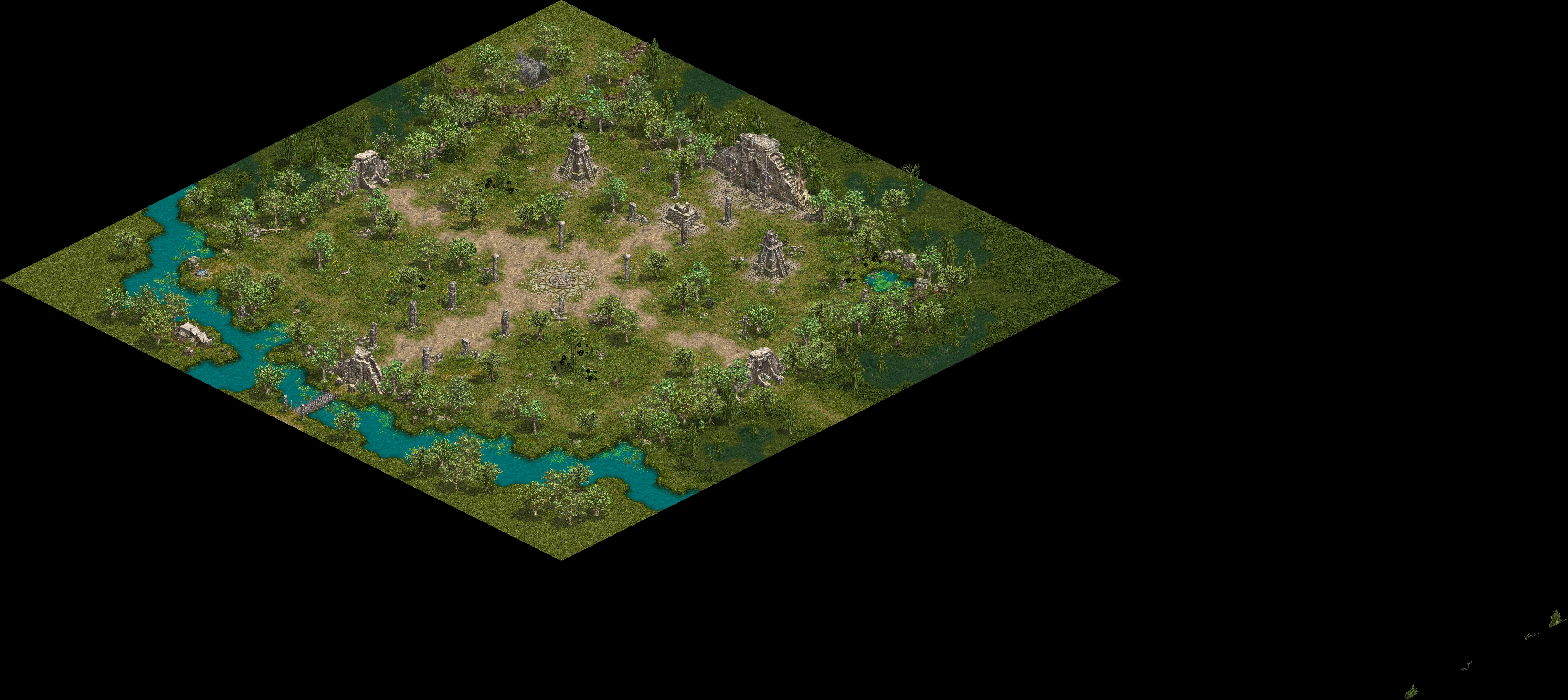 Swamp Of The Red Knights map